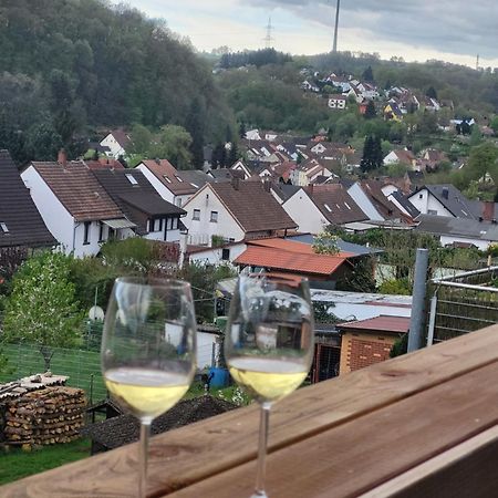 Ferienwohnung Weitblick Uninah Homburg  Ngoại thất bức ảnh